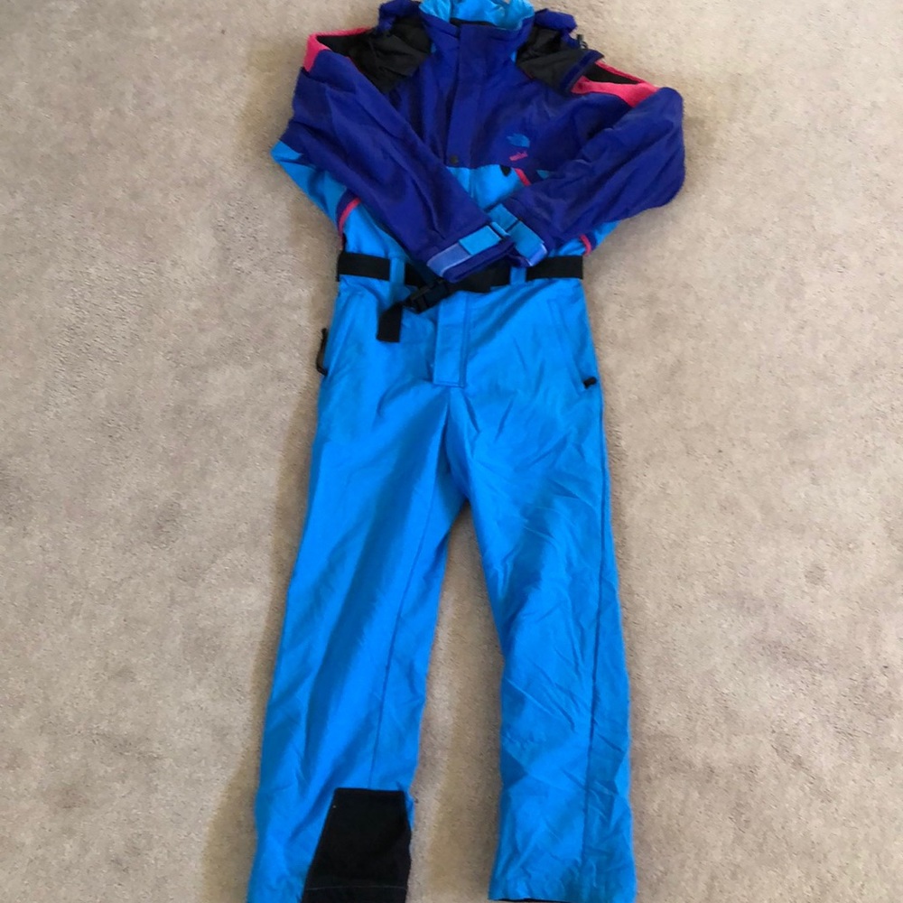 Vtg north face vertical ski suit